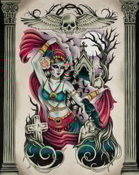 Image 1 of Dancing Lady Print