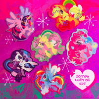 Image 2 of Pony Pals Holo Sticker Pack