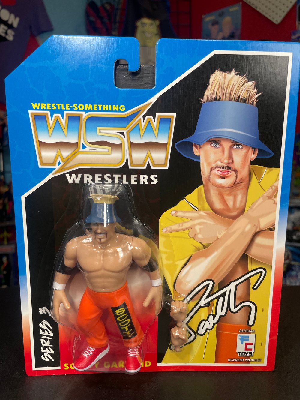**SHIPS 8/11/2025** variant SCOTTY GARLAND WRESTLE-SOMETHING WRESTLERS SERIES 3.5 BY FC TOYS