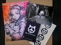 Image 1 of Pack Les Chats Paix : Prints + Nouvelle + Photo + Stickers [R.Nuage + Astrid&Al + K.Yo]