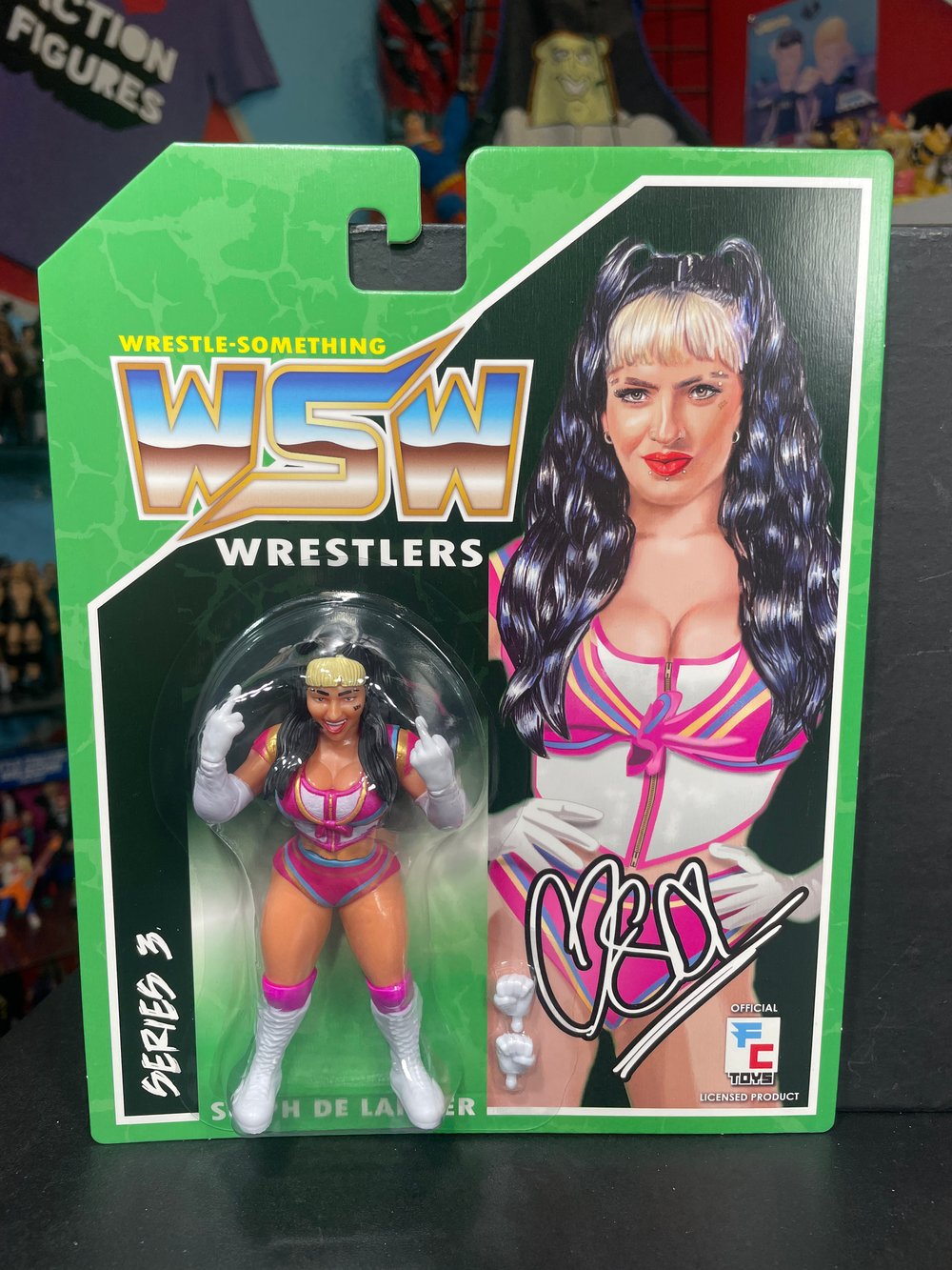 **JUST LANDED* STEPH DE LANDER WRESTLE-SOMETHING WRESTLERS SERIES 3 BY FC TOYS