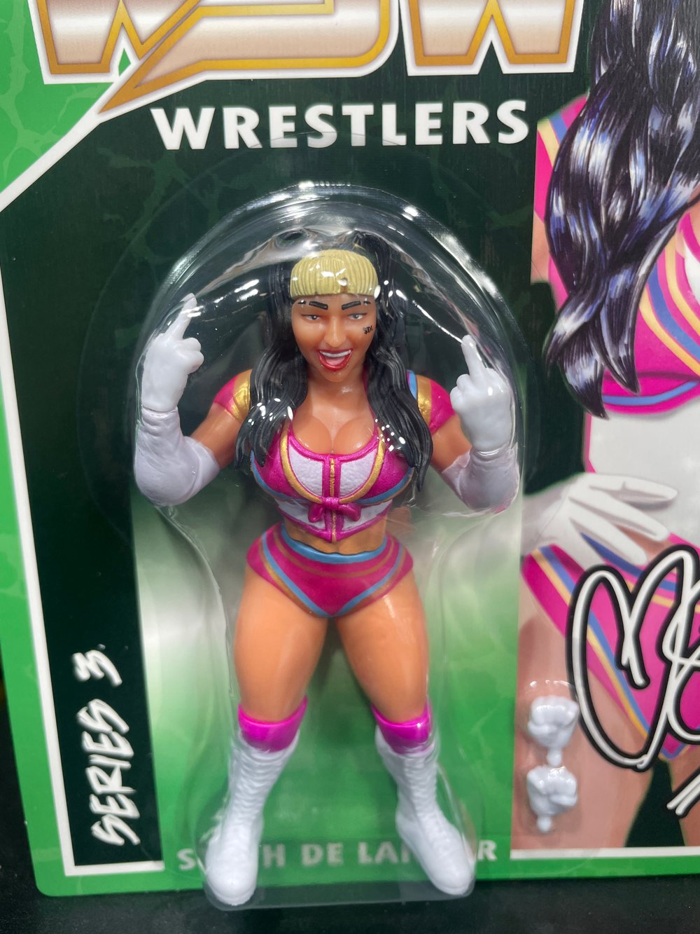 **JUST LANDED* STEPH DE LANDER WRESTLE-SOMETHING WRESTLERS SERIES 3 BY FC TOYS