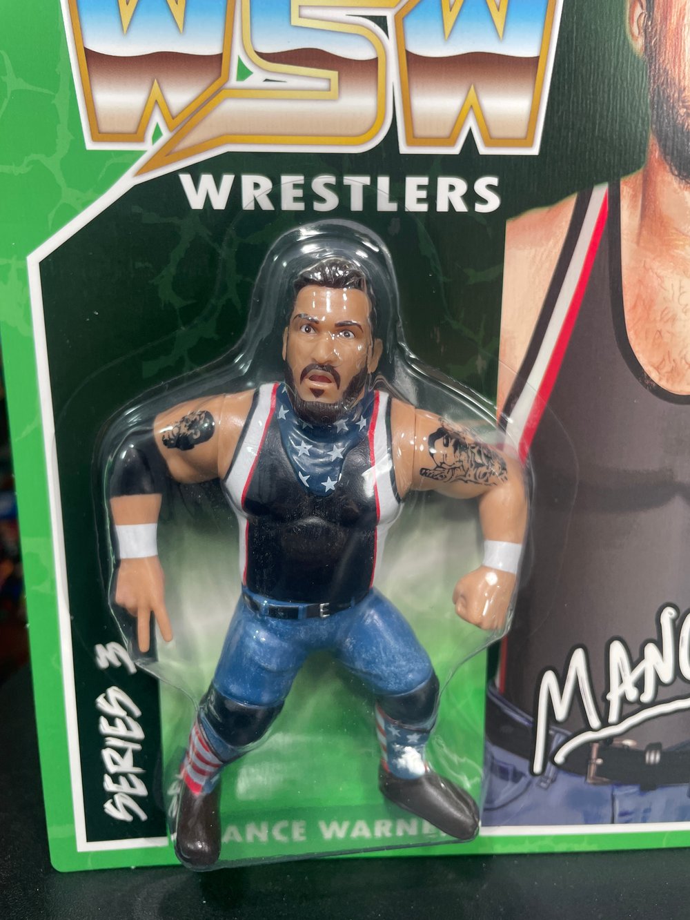 **IN STOCK!** MANCE WARNER WRESTLE-SOMETHING WRESTLERS SERIES 3 BY FC TOYS