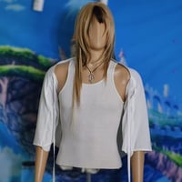 Image 2 of Tattoo Merman Linen Shoulder Jacket 