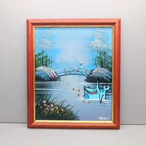 Image of Lady on the Bridge