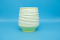 Image 1 of Ripple Vase - Yellow