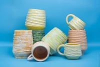 Image 5 of Ripple Vase - Yellow