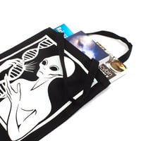 Image 4 of Alien DNA Tote Bag – Bold & Thought-Provoking Design