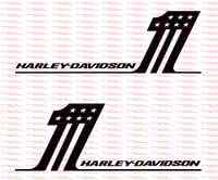 Image 2 of Randy's Big #1 Saddlebag Graphics