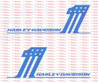 Image 1 of Randy's Big #1 Saddlebag Graphics