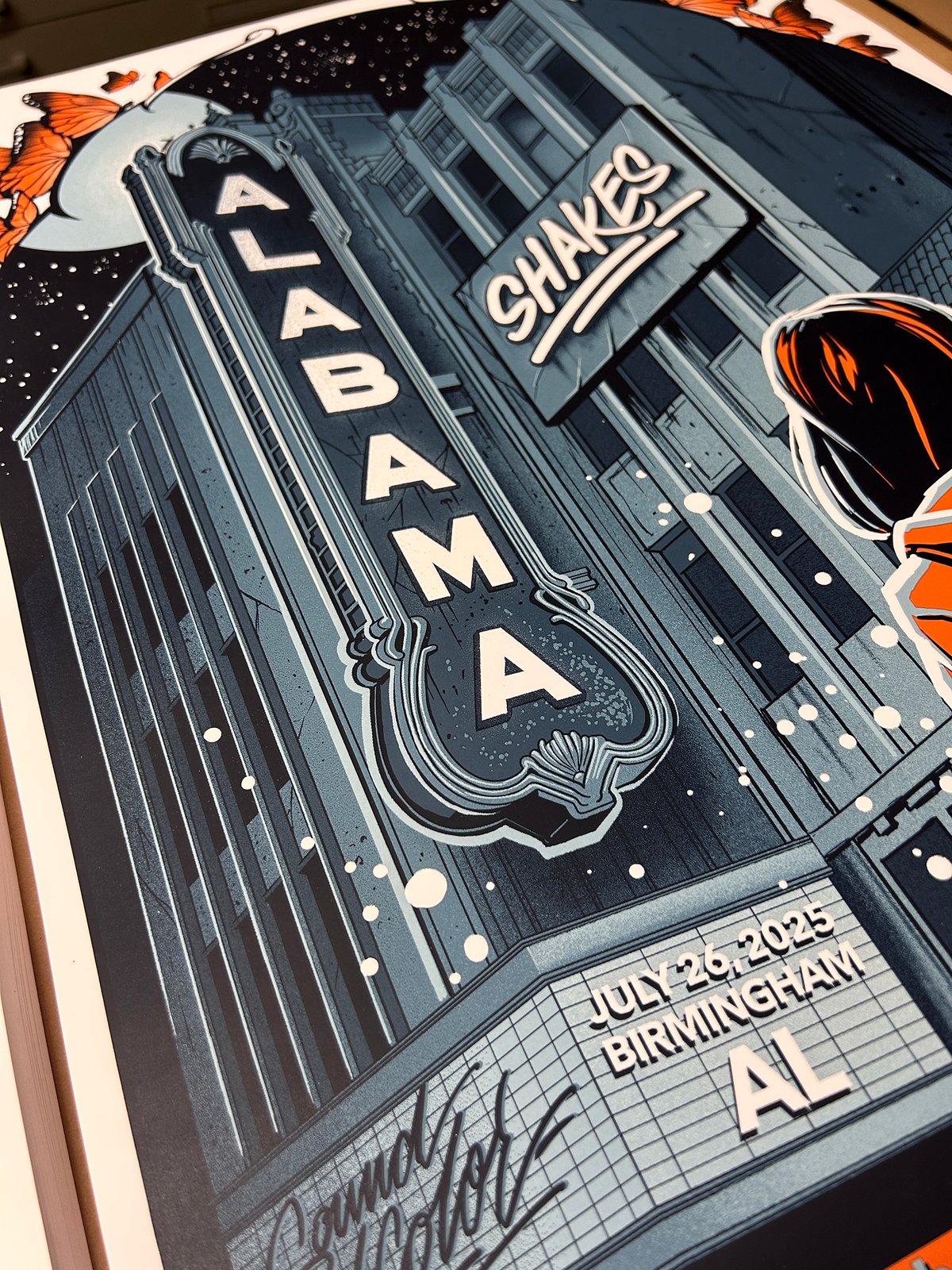 F4D Studios — Alabama Shakes Bentonville & Birmingham Posters