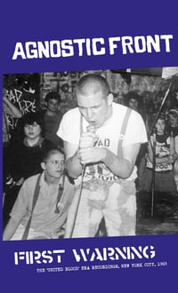 Agnostic Front-First Warning Cassette 