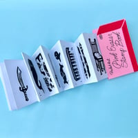 Image 1 of Pink Eraser Stamp Book