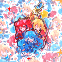 ✧ Triple Baka! Acrylic Charm ✧