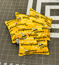 Image 1 of Sports Team Cornhole Bags (Set of 4)