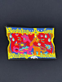 Image 2 of LOOKING 4LOVE FINDING TROUBLE PATCH