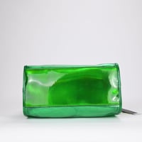 Image 8 of Like Dreams Iced Out Hologram Clear Satchel Crossbody Bag, Green