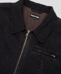 Image 3 of PASS~PORT_PACKERS JACKET (RECYCLED DENIM) :::BLACK:::