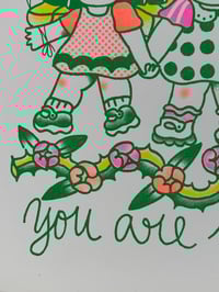 Image 2 of TRUST THE SEEDS RISO PRINT