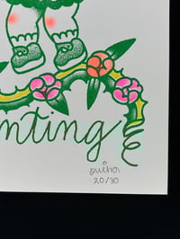 Image 3 of TRUST THE SEEDS RISO PRINT