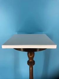 Image 2 of Burlington Recording Heavy Duty White Hinged Set Up Boxes for 1/2" x 10.5" (5 Pack)Reels