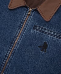 Image 3 of PASS~PORT_PACKERS JACKET (RECYCLED DENIM) :::INDIGO:::