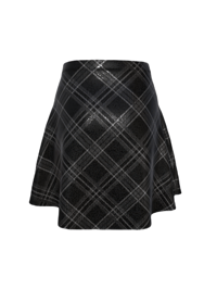 Image 3 of Gothic Glitter -  Plaid A Line Skirt