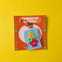 Image 2 of Blue Vase Keychain