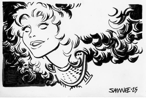 Image of Starfire Doodle 1