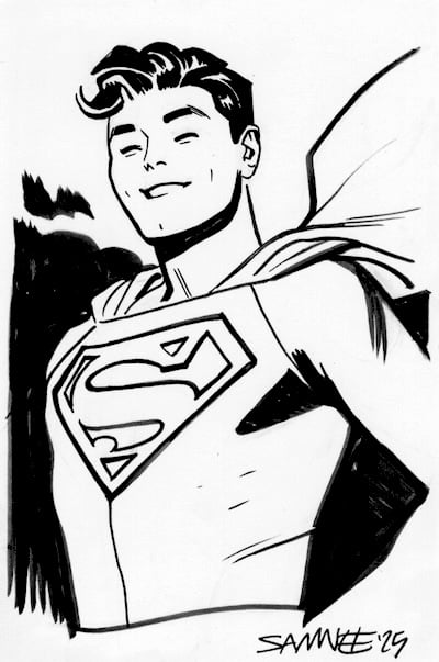 Image of Superboy Doodle