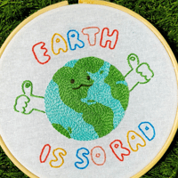 Image 2 of Earth is so Rad! Hoop