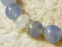 Image 4 of Laced Bloom - Blue Lace Agate & Rose Quartz
