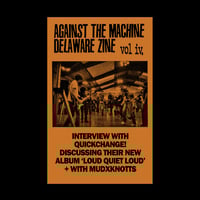 Against The Machine Delaware Zine Vol 4