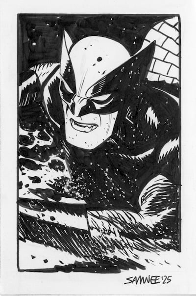 Image of Wolverine Doodle 1