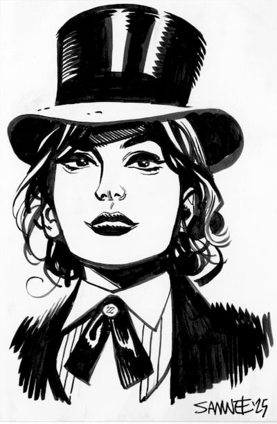 Image of Zatanna Doodle