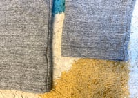 Image 4 of Japan Blue jeans Momotaro inlay gray sweater shirt, size M