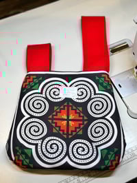 Image 3 of Hmong pattern knot bag