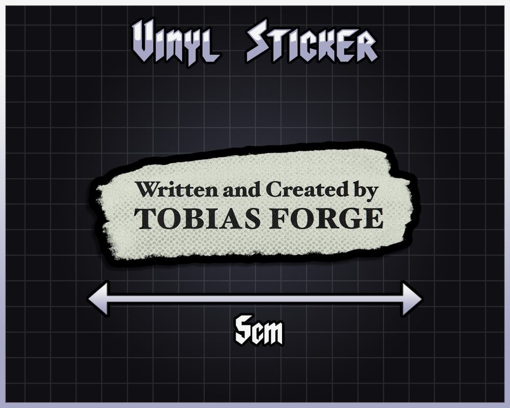 Image of RHRN Tobias Sticker