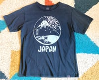 Image 1 of Studio d’Artisan indigo dyed “Japan” t-shirt, size L (fits M)