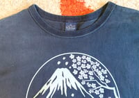 Image 2 of Studio d’Artisan indigo dyed “Japan” t-shirt, size L (fits M)