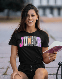 Image 1 of Trendy "JUNIOR 2027" Graphic Tee