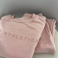 Image 3 of Aje Standard Logo Sweat Top & Relaxed Trackpant Set. Women’s Size 8. Loungewear 508