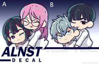 ALNST 4" Decal