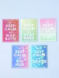 Image 1 of Keep Calm Stickers
