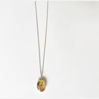 Image 1 of Oval Dendritic Agate Pendant