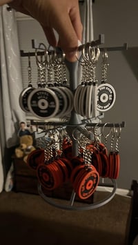 Image 2 of Dumbell keychain Do you even lift bro