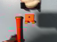 Image 2 of Baseball bat mini souvenir Wall Mount 3 Pack