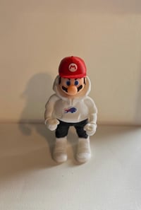 Image 2 of Buffalo Bills Super Mario Statue