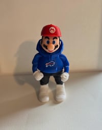 Image 3 of Buffalo Bills Super Mario Statue