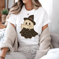 Patchwork Bat Ghost T-Shirt